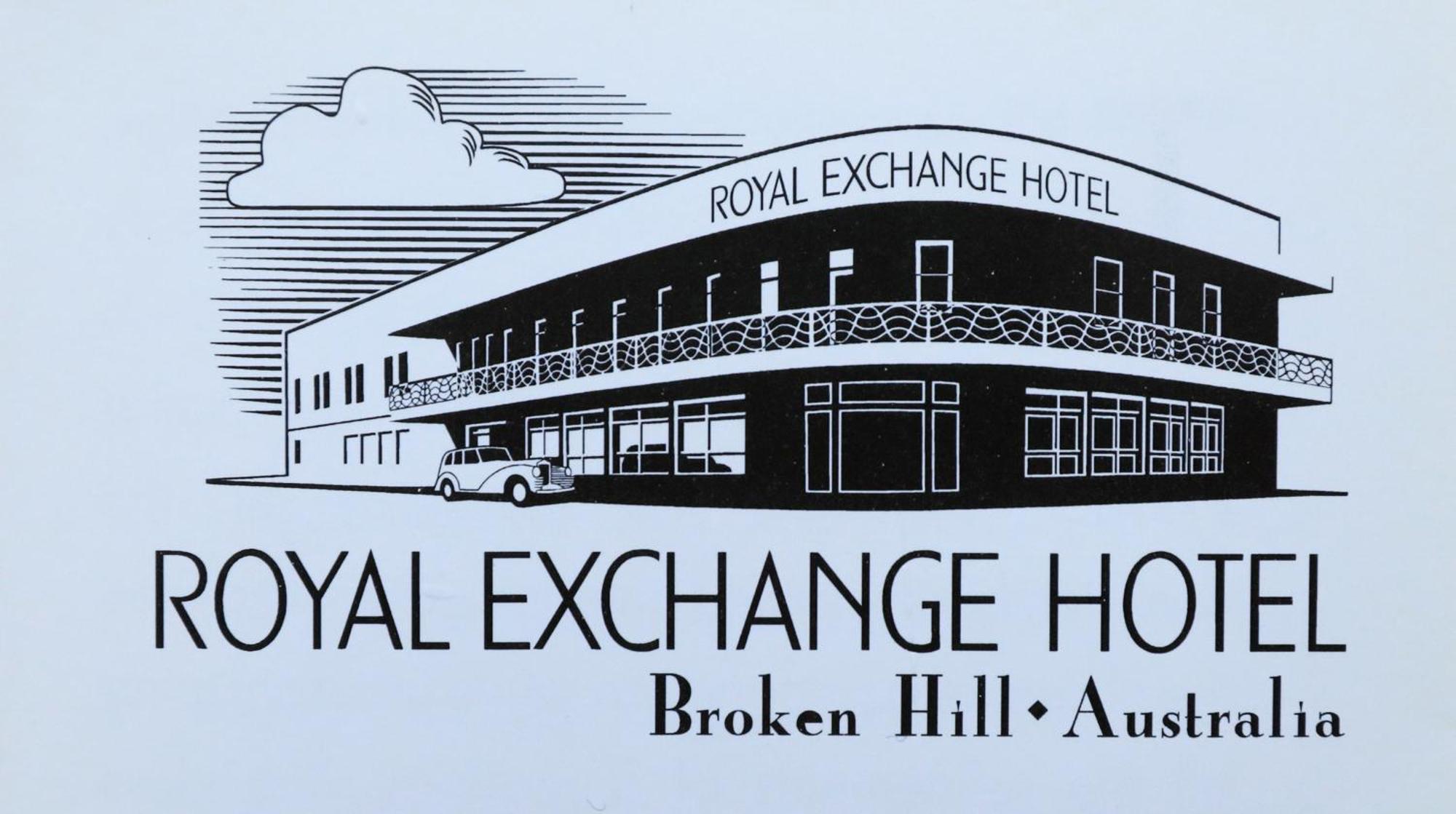 Royal Exchange Hotel Broken Hill Exteriör bild